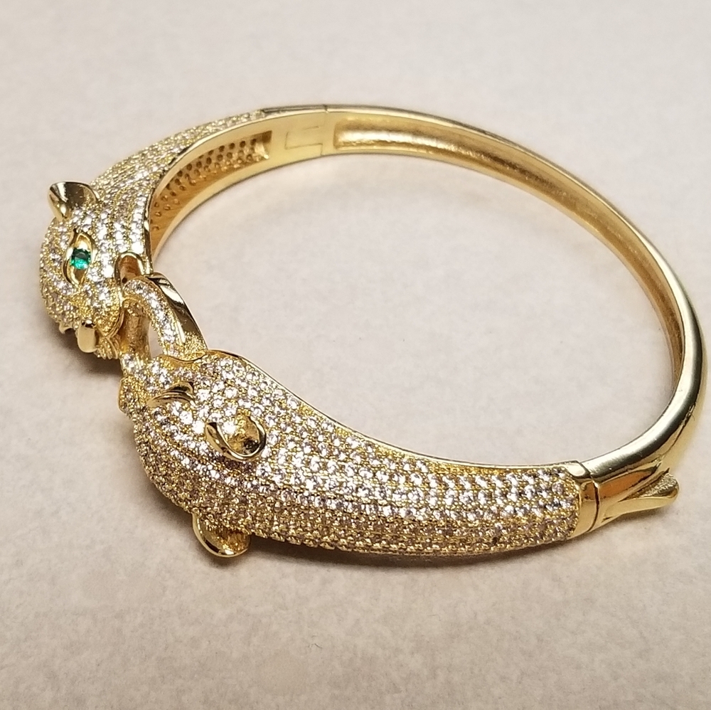 Panther Bangle Bracelet
